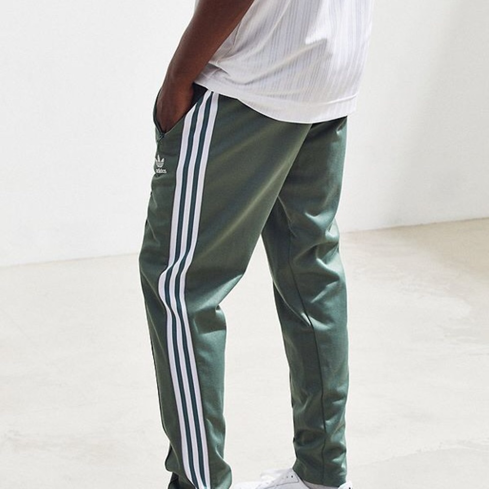 Adidas Beckenbauer Track Pant in dark green